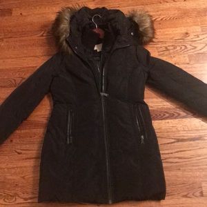 Michael Kors long down coat XS
